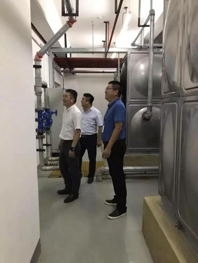 耀盛大厦迎接“创苏州市示范物业项目”区级检查