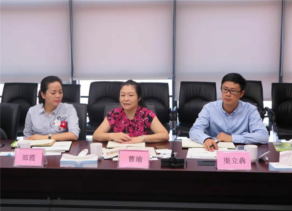 中民投国际物流融资租赁有限公司董事长曹瑜一行访问耀盛集团