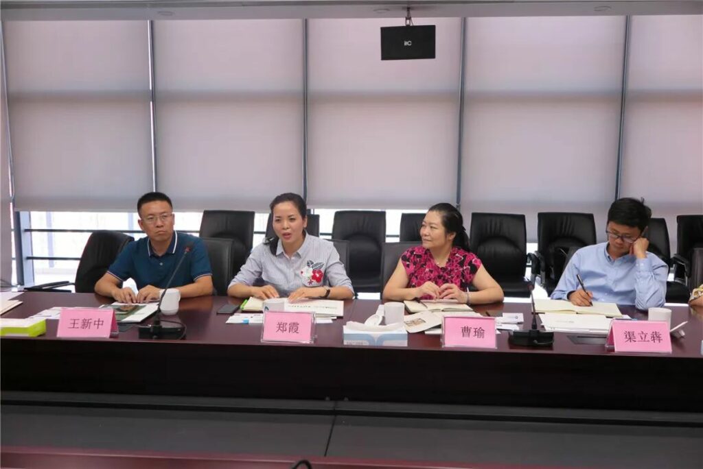 中民投国际物流融资租赁有限公司董事长曹瑜一行访问耀盛集团